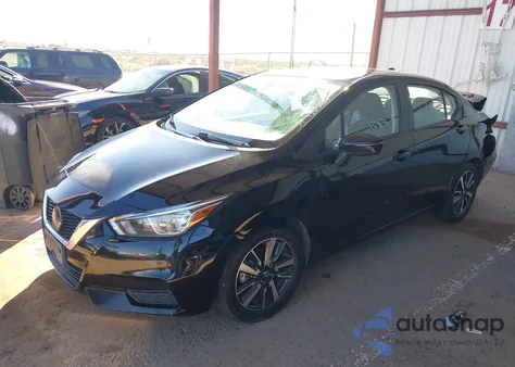 2021 Nissan Versa Sv Xtronic Cvt from USA, damaged, VIN 3N1CN8EV2ML845395